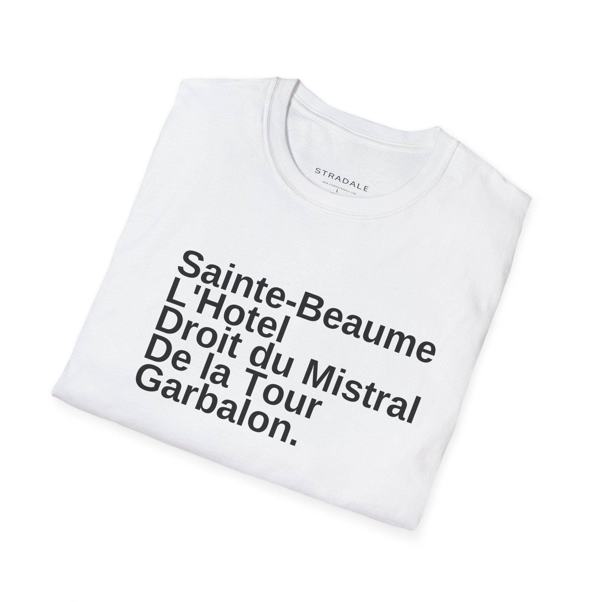 Paul Ricard Race Circuit Corner Names T-Shirt