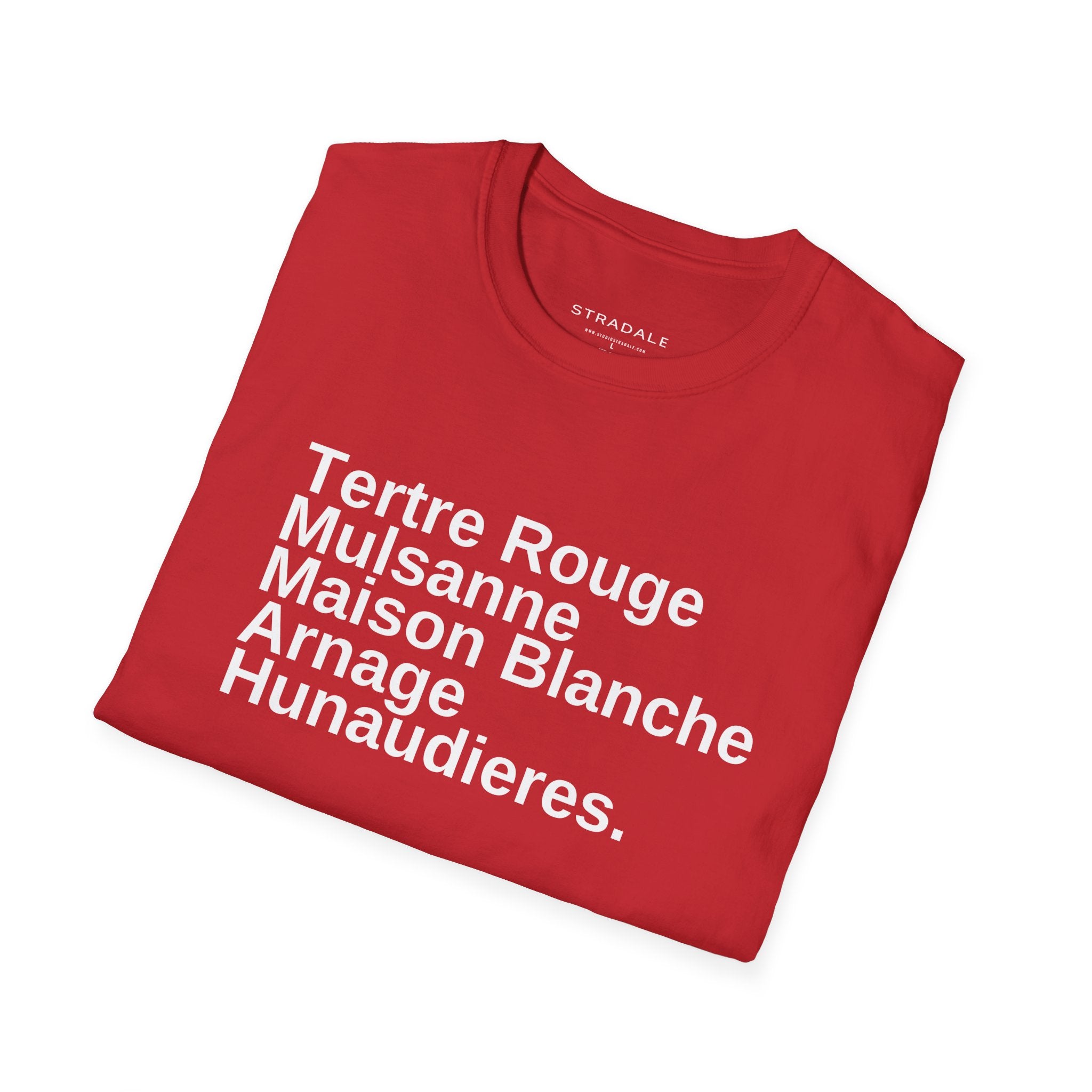 Le Mans Race Circuit Corner Names T-Shirt