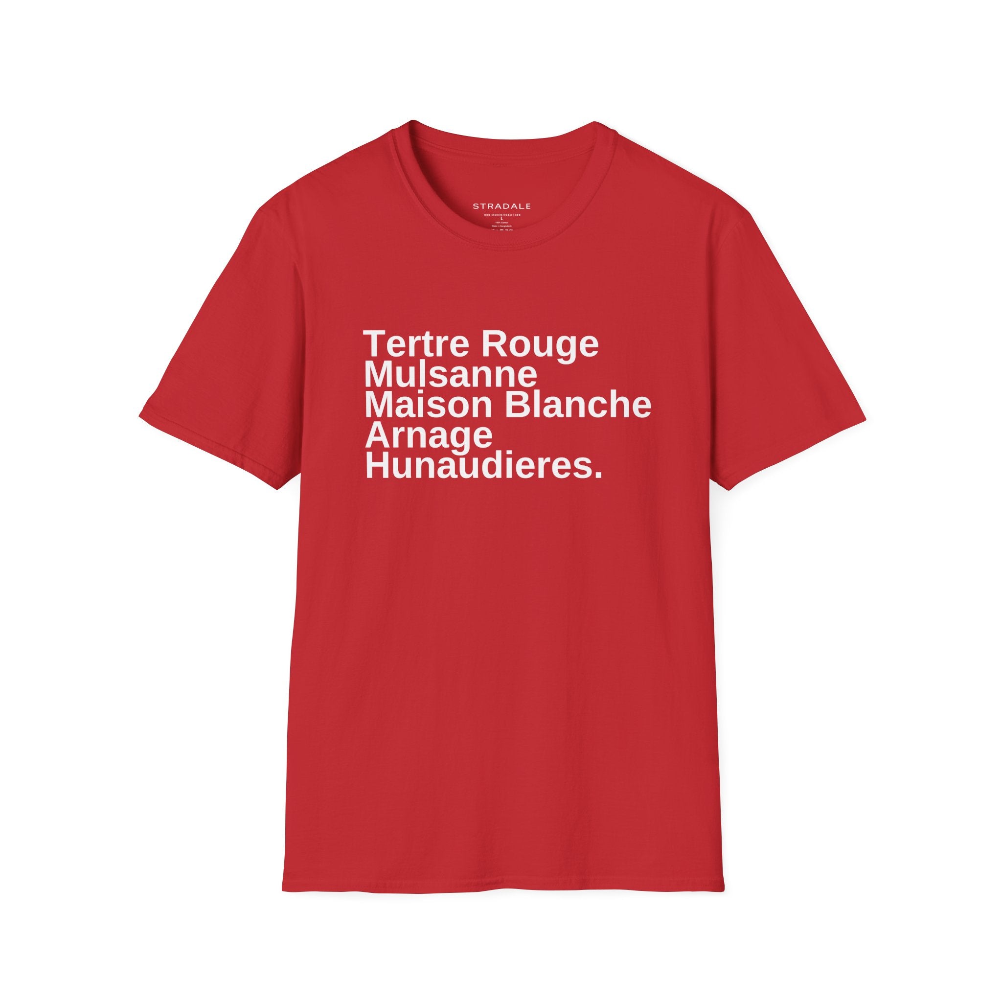 Le Mans Race Circuit Corner Names T-Shirt