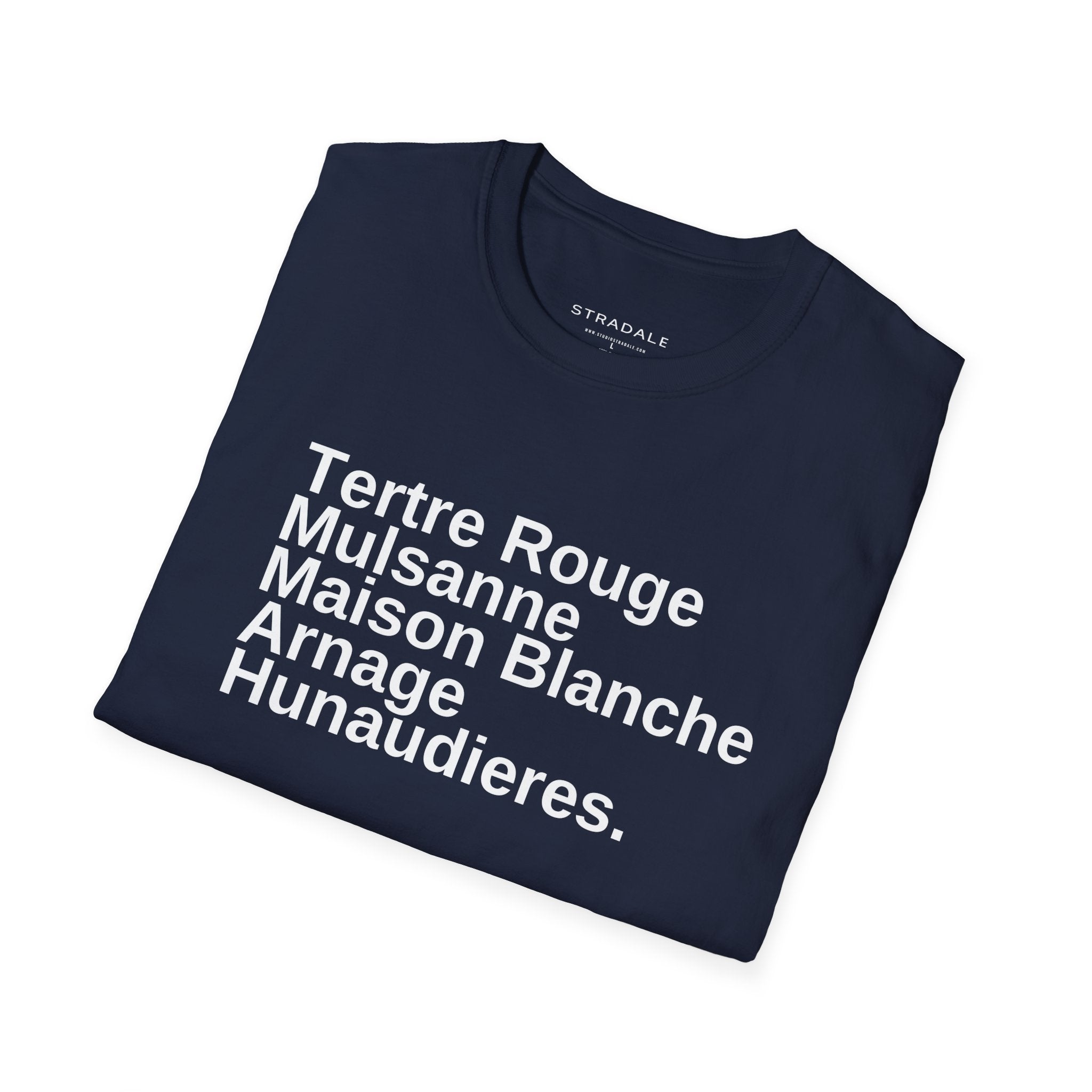 Le Mans Race Circuit Corner Names T-Shirt