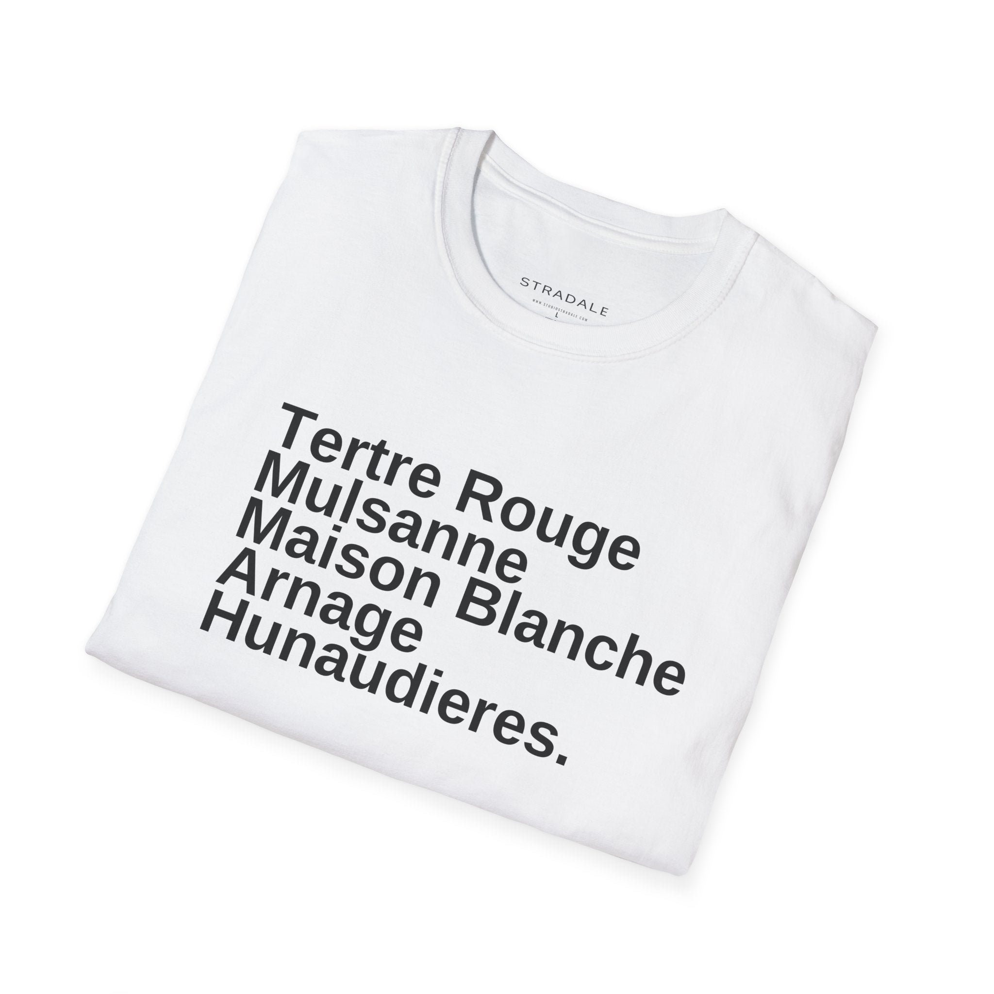 Le Mans Race Circuit Corner Names T-Shirt